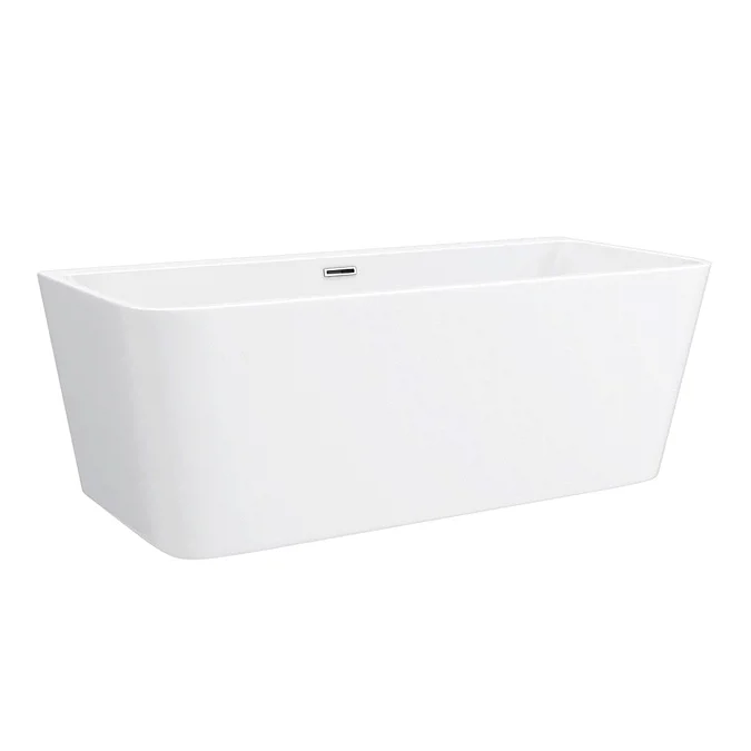 Orion Back To Wall Modern Square Bath (1700 x 740mm) - Image 3