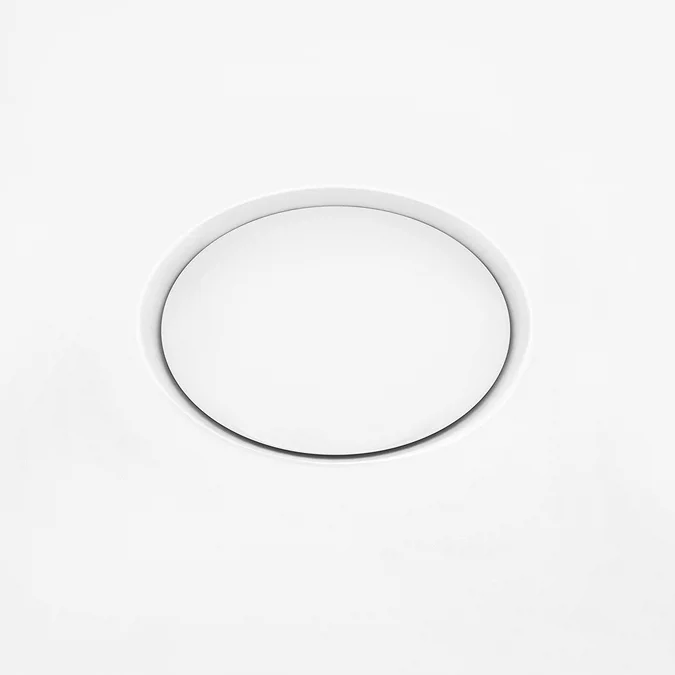 Arezzo 1690 x 750 Matt White Solid Stone Modern Roll Top Bath - Image 2