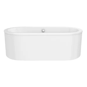 Monza Modern Freestanding Cast Iron Bath - 1700 x 800mm