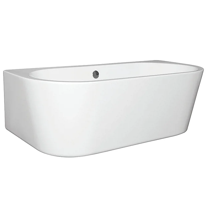 BC Designs Ancora Back To Wall Modern Bath 1640 x 590mm - Image 2