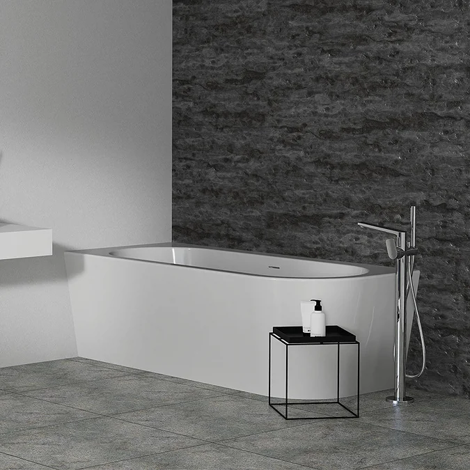 Ideal Standard Adapto 1780 x 780mm Double Ended Corner Bath with Clicker Waste - Image 3