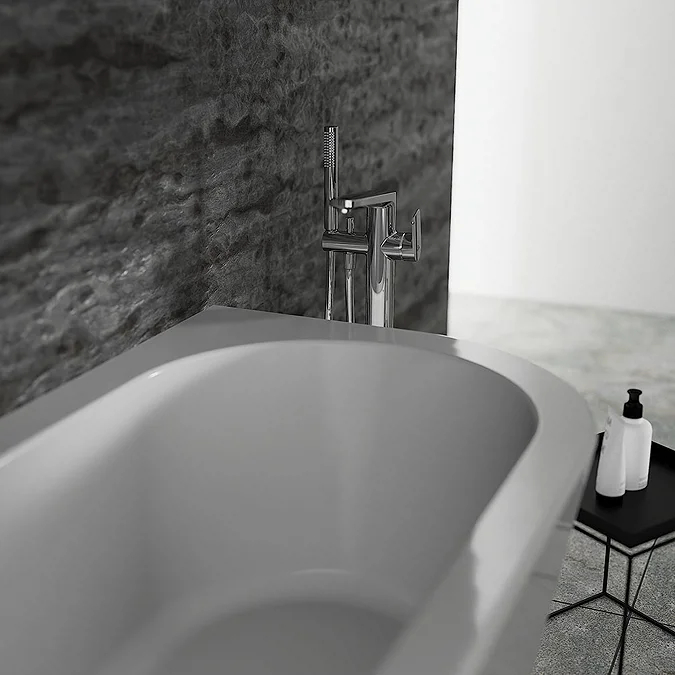 Ideal Standard Adapto 1780 x 780mm Double Ended Corner Bath with Clicker Waste - Image 4