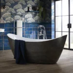 Heritage Alderley Croc Skin Effect Freestanding Acrylic Bath (1730 x 730mm)
