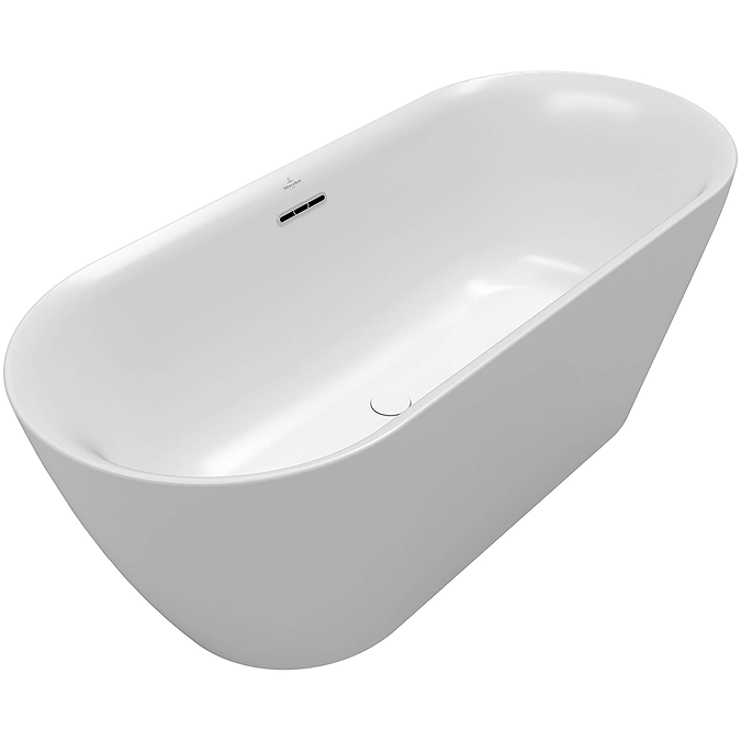 Villeroy & Boch Loop & Friends Freestanding Bath With Integrated Bath Filler - Image 3