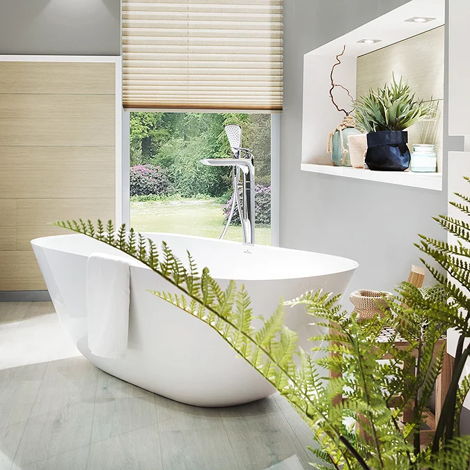 Villeroy and Boch Theano Double Ended Freestanding Bath - Image 2