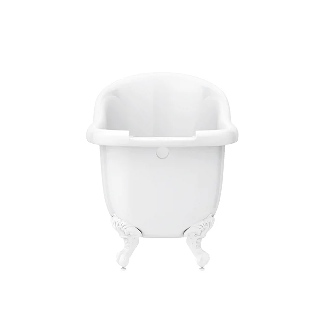 Oxford 1710 Roll Top Slipper Bath + White Leg Set - Image 5