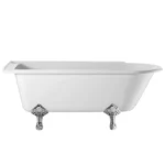 Burlington Hampton LH 1700 x 750mm Showering Bath + Legs