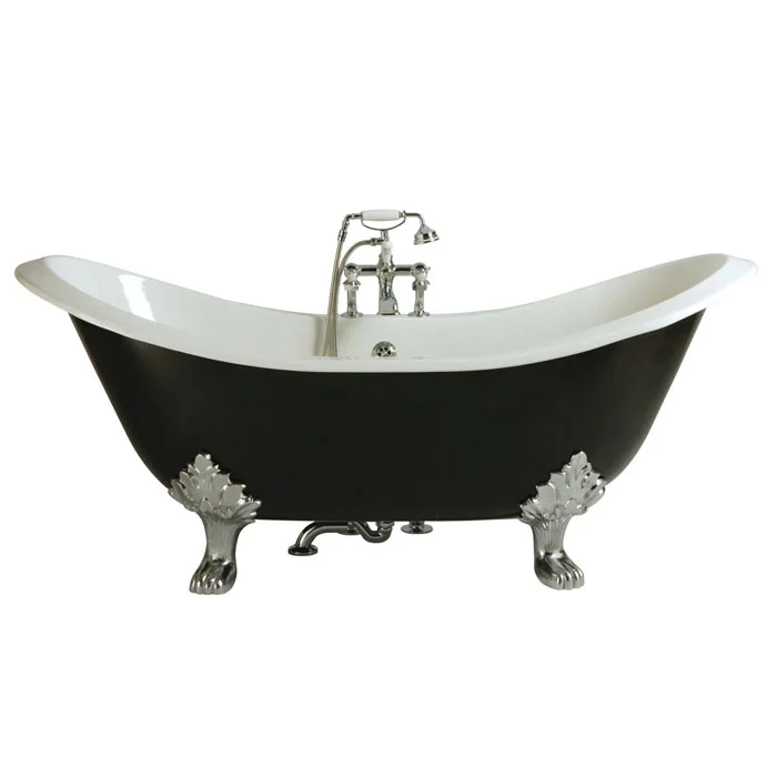 Heritage Devon Double Ended Slipper Cast Iron Bath (1800 x 770mm)