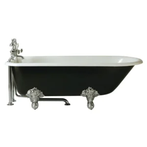 Heritage Essex 2TH Roll Top Cast Iron Bath (1700 x 770mm)