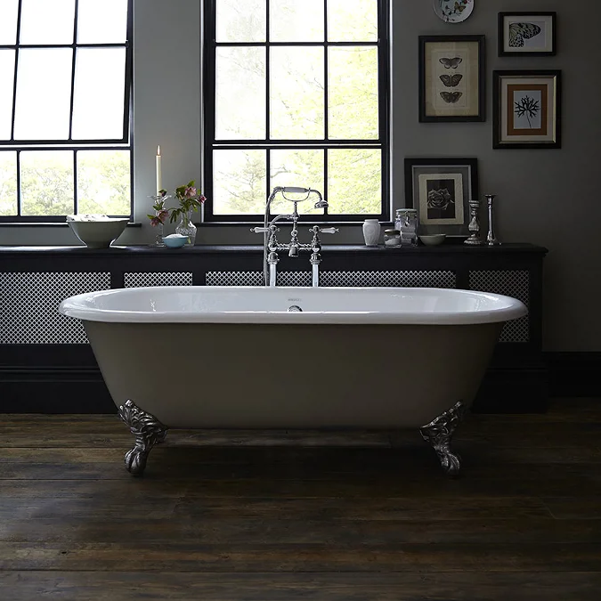 Heritage Buckingham Roll Top Cast Iron Bath (1700 x 770mm) - Image 3