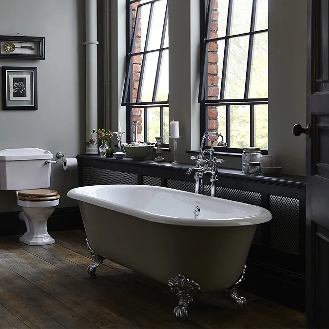 Heritage Buckingham Roll Top Cast Iron Bath (1700 x 770mm) - Image 4