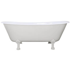 Hurlingham Prior Cast Iron Roll Top Bath (1720 x 680mm)