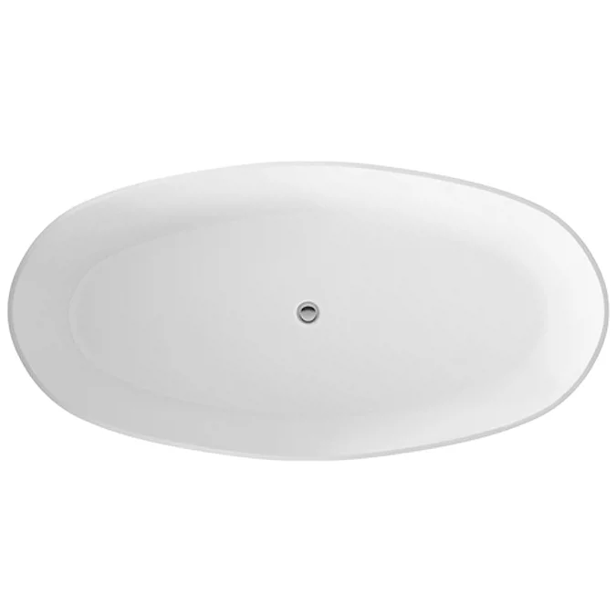 Hudson Reed Rose L1510 x W760mm Oval Freestanding Bath - Image 2