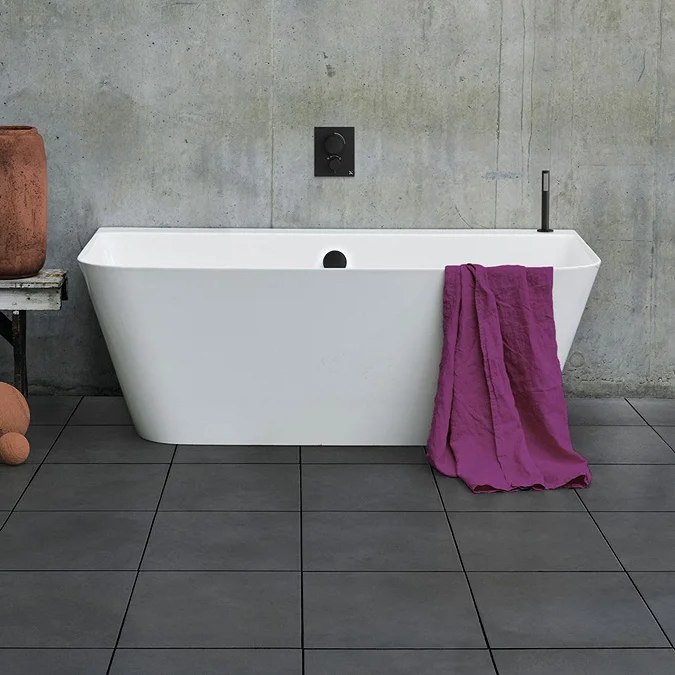 Crosswater Artist Petite Back To Wall Bath (1524 x 800mm)