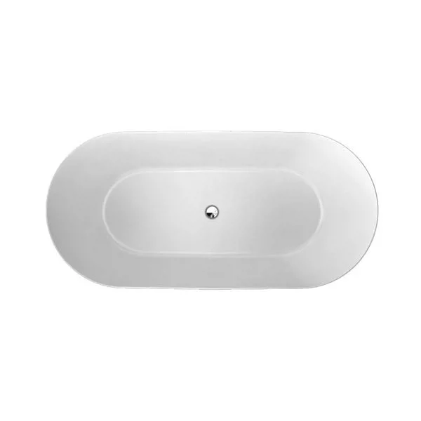 Crosswater MPRO Grande Stone Gloss Freestanding Bath (1690 x 800mm) - Image 2