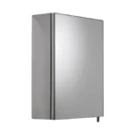 Croydex Avon Single Door Stainless Steel Mirror Cabinet