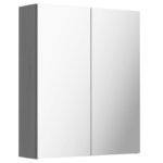 Reeves Newbury 720 x 600mm Dusk Grey Mirror Cabinet