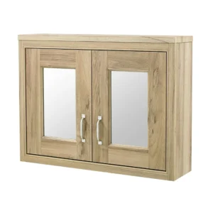 Old London - 800 Mirror Cabinet - Natural Walnut