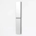1622mm Slimline Tall Mirror Cabinet Dark Oak