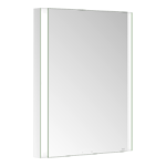 Keuco Somaris 600 x 710mm Recessed Single LED Mirror Cabinet with Demister