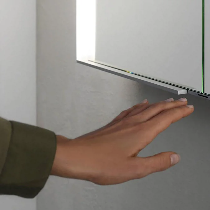 Keuco Royal Match 800mm LED Illuminated Mirror Cabinet - Image 3