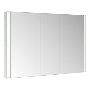 Keuco Somaris 1200 x 710mm Recessed Triple LED Mirror Cabinet with Demister