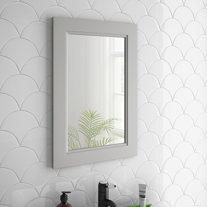 Chatsworth Mirror (600 x 400mm - Grey) - Image 2