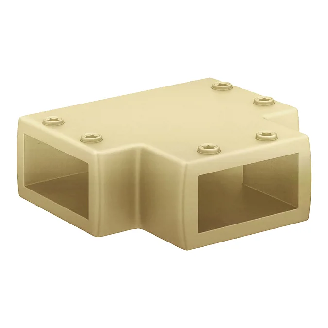 Arezzo 1600 x 800 Brushed Brass Wet Room (inc. Screen, Side Panel + Tray) - Image 3