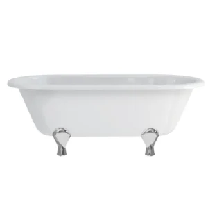 Burlington Windsor Double Ended 1700mm with Chrome Luxury Arc Fee