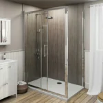 The Bath Co. 1000 x 900mm Camberley 8mm Traditional Sliding Enclosure (Excludes Tray)