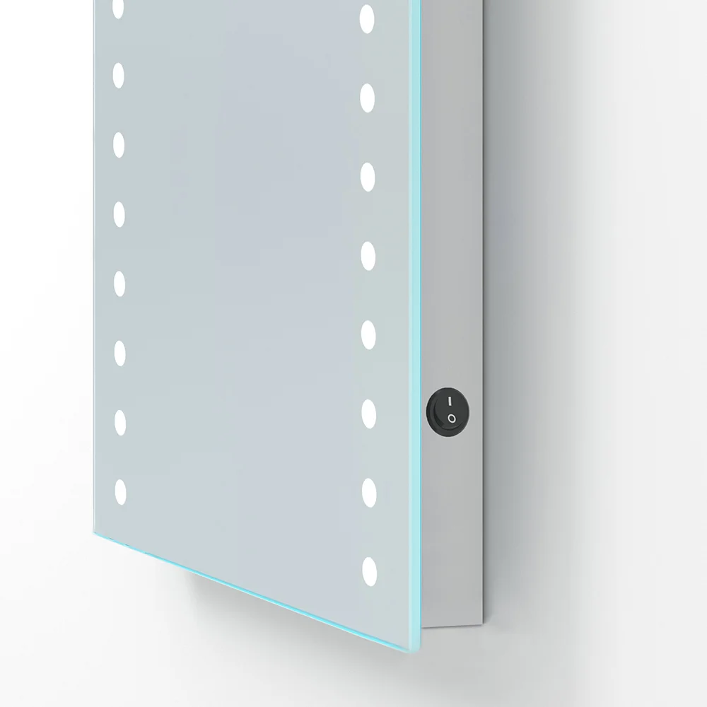 Toreno 500x700mm LED Illuminated Mirror with Touch Sensor and Dimmer - Image 3