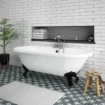 Duke 1795 Traditional Roll Top Bath + Matt Black Leg Set