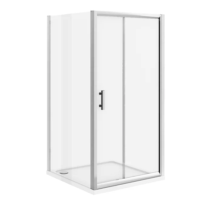 Toreno 8mm Rectangular Sliding Door Shower Enclosure - Easy Fit - Image 2