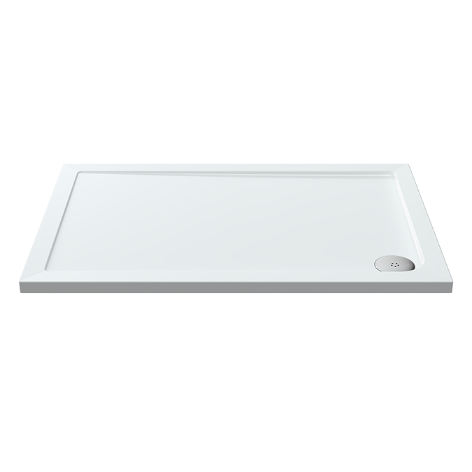 Newark 1200 x 800mm Sliding Door Shower Enclosure + Pearlstone Tray - Image 2