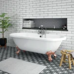 Duke 1795 Traditional Roll Top Bath + Rose Gold Leg Set