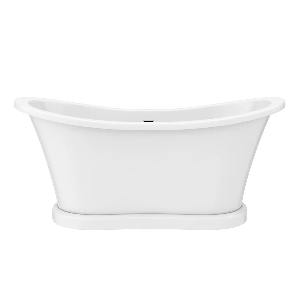 Trafalgar 1685 x 745 Double Ended Slipper Roll Top Bath - Image 8