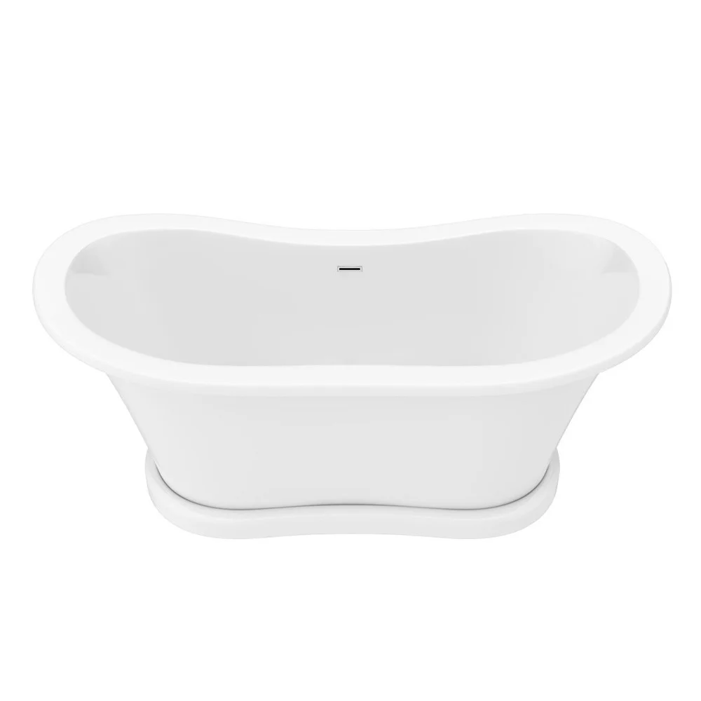 Trafalgar 1685 x 745 Double Ended Slipper Roll Top Bath - Image 6