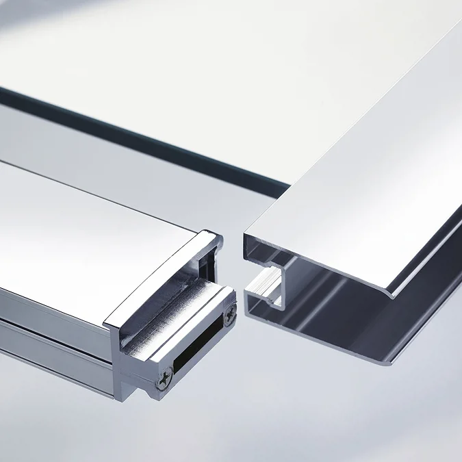 Newark 1000 x 800mm Sliding Door Shower Enclosure + Pearlstone Tray - Image 5