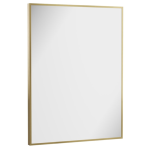 Crosswater MPRO 500 x 700mm Non-Illuminated Mirror - Brushed Brass