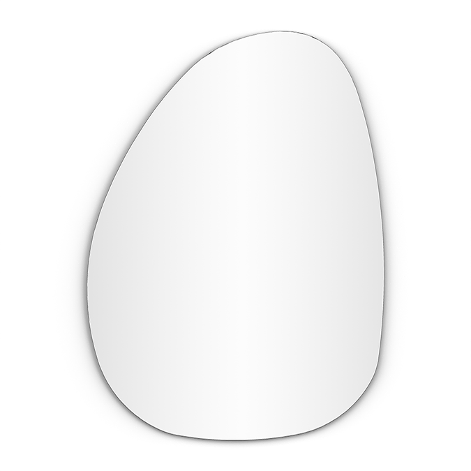Arezzo 670 x 920mm Slim Organic Mirror - Image 2