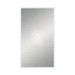 Venice White 400 x 700mm Rectangular Mirror