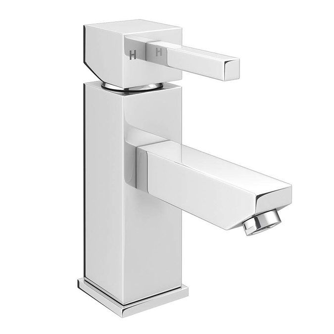 Prime Modern Mono Basin Mixer Tap - Chrome - Image 2