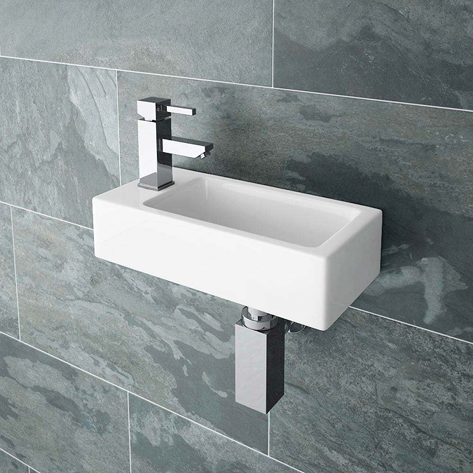 Prime Modern Mono Basin Mixer Tap - Chrome - Image 3
