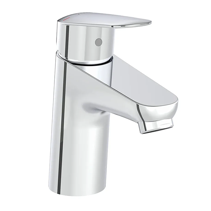 VitraA Flow Round Standard Basin Mixer - Chrome - Image 2