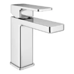EcoDelux Cubo Water Saving Mono Basin Mixer Tap with Waste