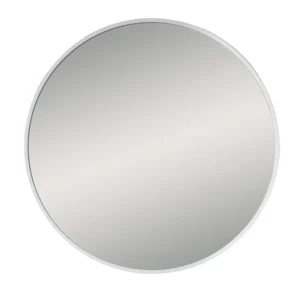 Venice White 600mm Round Mirror