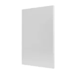 Venice White Frame 600 x 800mm Rectangular Mirror