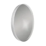 Venice White Frame 600mm Round Mirror