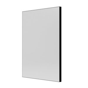 Venice Black Frame 600 x 800mm Rectangular Mirror
