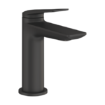 Britton Bathrooms Greenwich Matt Black Mono Basin Mixer